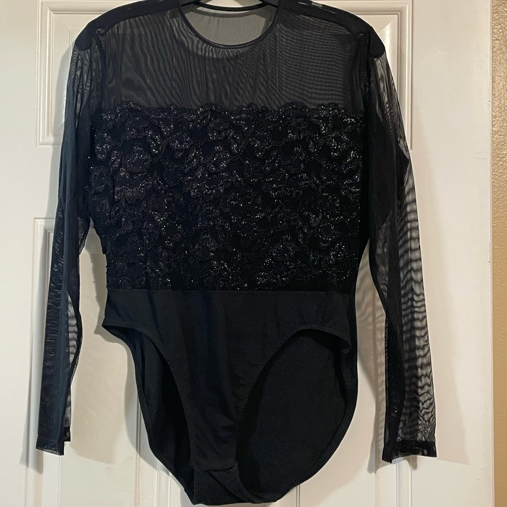 Black Long Sleeve Bodysuit